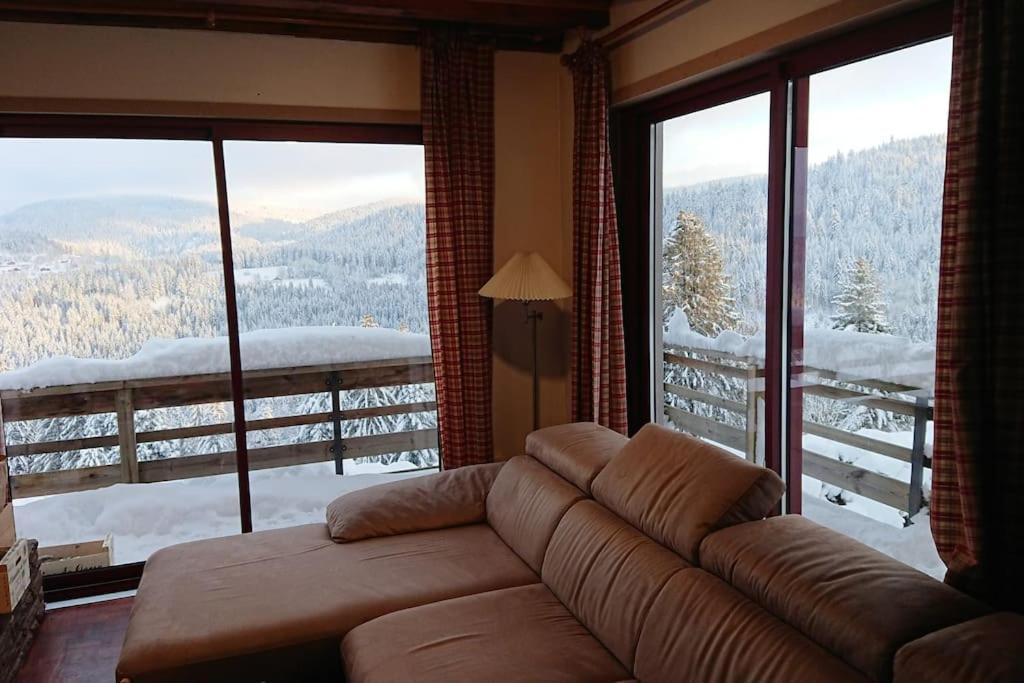 Maison D'Altitude Avec Vue Panoramique A Gérardmer Buitenkant foto