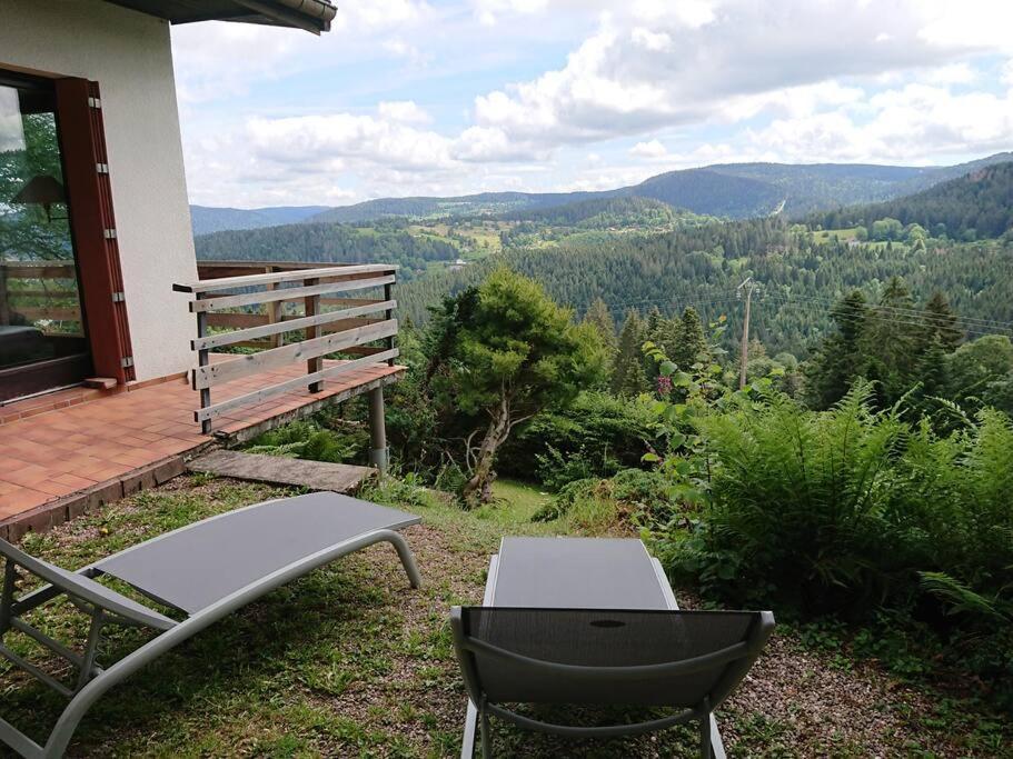 Maison D'Altitude Avec Vue Panoramique A Gérardmer Buitenkant foto