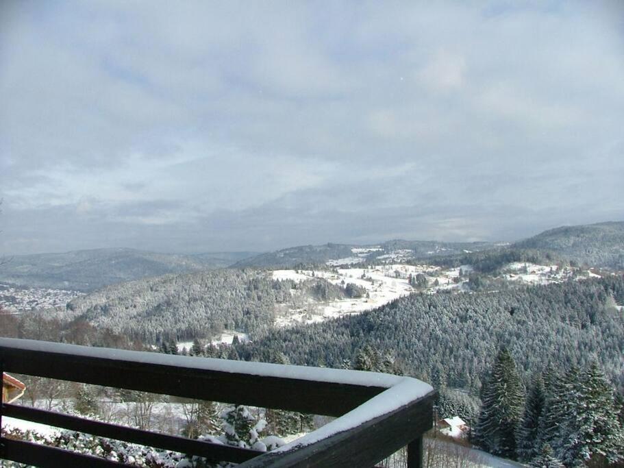 Maison D'Altitude Avec Vue Panoramique A Gérardmer Buitenkant foto