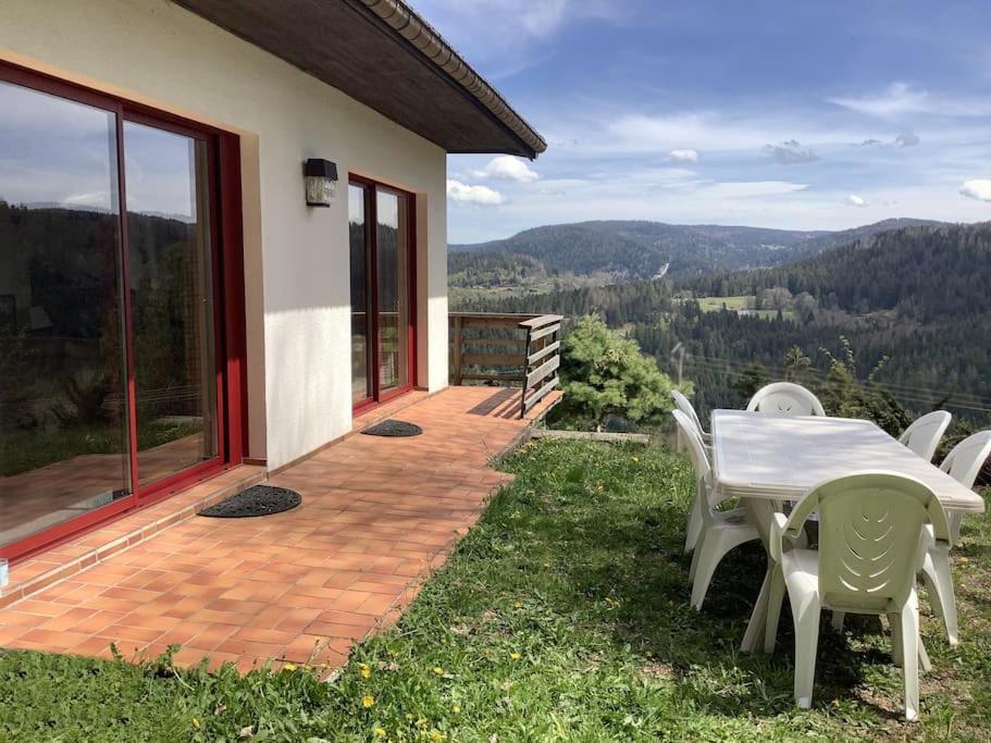 Maison D'Altitude Avec Vue Panoramique A Gérardmer Buitenkant foto