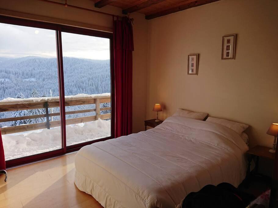 Maison D'Altitude Avec Vue Panoramique A Gérardmer Buitenkant foto