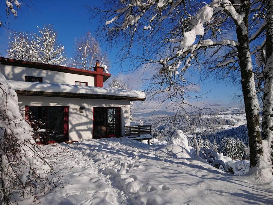 Maison D'Altitude Avec Vue Panoramique A Gérardmer Buitenkant foto