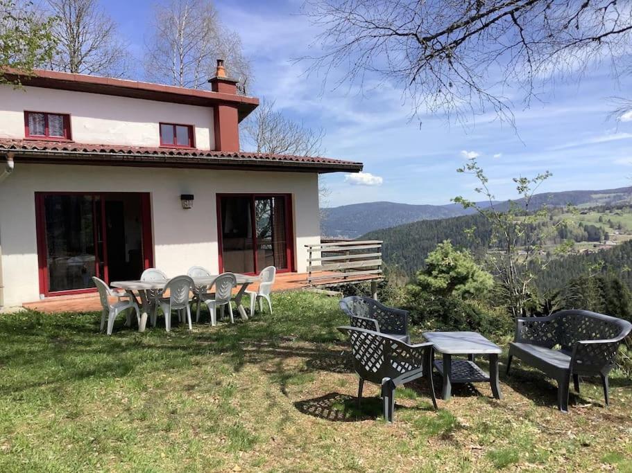 Maison D'Altitude Avec Vue Panoramique A Gérardmer Buitenkant foto