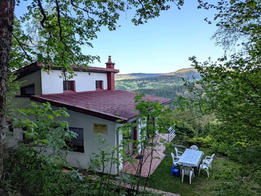 Maison D'Altitude Avec Vue Panoramique A Gérardmer Buitenkant foto