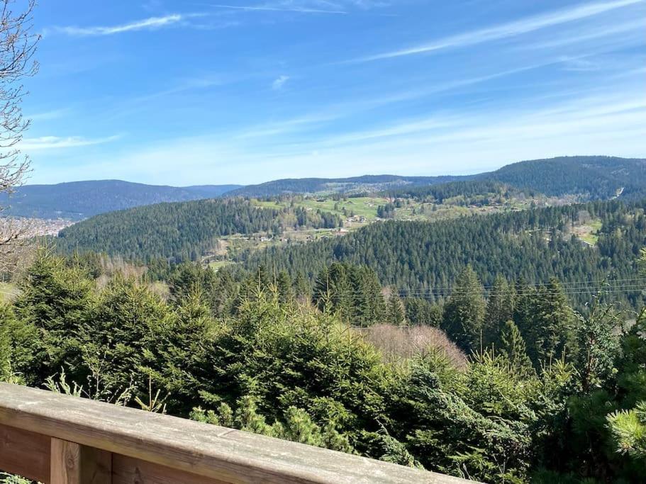 Maison D'Altitude Avec Vue Panoramique A Gérardmer Buitenkant foto